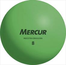 Bola de borracha N.08 Verde C/ Valvula Mercur