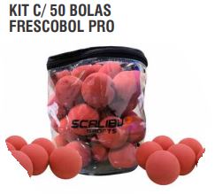 BOLAS DE FRESCOBOL PRÓ -KIT C/ 50 BOLAS SCALIBU