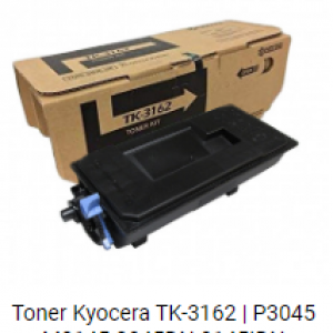 Toner Compativel Kyocera TK 3162  12,5 K -Para Impressoras  M 3145 / P 3145 / 