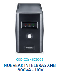 NOBREAK INTELBRAS XNB 1440VA - 120V